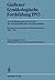 Gießener Gynäkologische Fortbildung 1993: 18. Fortbildungskurs für Ärzte der Frauenheilkunde und Geburtshilfe (German Edition)