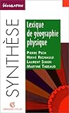 Lexique de géographie physique