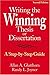 Writing the Winning Thesis or Dissertation: A Step-by-Step Guide