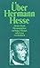 Über Hermann Hesse 2