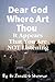Dear God Where Art Thou it appears that you are not listening by Ronald Sherman