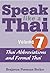 Speak Like a Thai, Vol. 7: ...