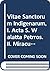 Vitae Sanctorum Indigenarum...