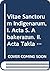 Vitae Sanctorum Indigenarum...