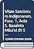 Vitae Sanctorum Indigenarum, Fasc. 1. ACTA S. Basalota Mika'e... by Carlo Conti Rossini