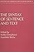 The Syntax of Sentence and ...