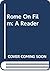 Rome On Film: A Reader