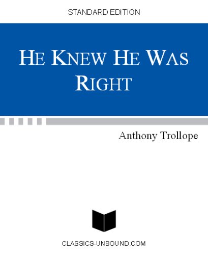 He Knew He Was Right