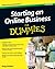 Starting an Online Business For Dummies