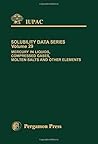Mercury in Liquids, Compressed Gases, Molten Salts and Other Elements (IUPAC Solubility Data Series)