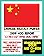 Chinese Military Power: 2009 Defense Department Report, Taiwan, Naval, Air, Space Forces, Modernization, Arms Sales, Comprehensive Coverage of China Military Programs (Ringbound Book and CD-ROM Set)