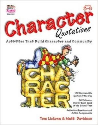 Character Quotations, Grades 3-8 (Paperback)