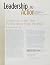 Leadership in Action, Volume 20, No. 5, 2000 by Martin Wilcox