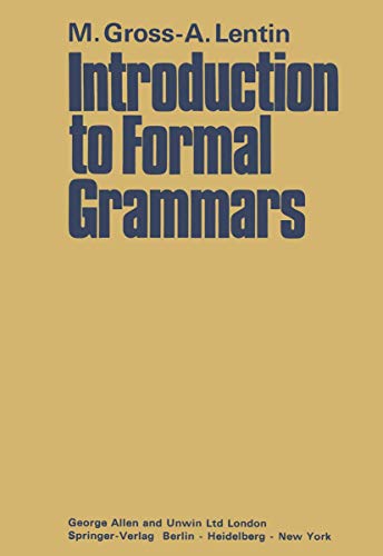 Introduction to Formal Grammars (Hardcover)
