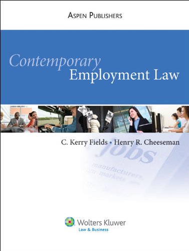 Contemporary Employment Law (Hardcover)