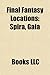 Final Fantasy Locations: Spira, Ivalice, Gaia