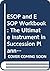 ESOP and ESOP Workbook by Robert A. Frisch