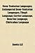 Dene-Yeniseian Languages: Endangered Dene-Yeniseian Languages, Na-Dene Languages, Yeniseian Languages, Jie People, Athabaskan Languages