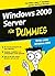 Windows 2000 Server für Dummies