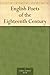 English Poets of the Eighteenth Century