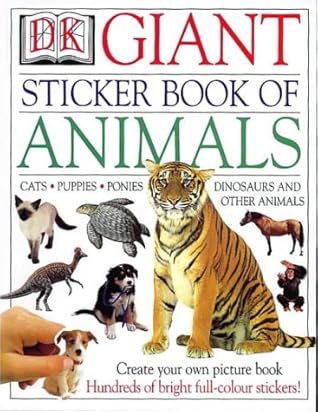 Giant Sticker Book of Animals