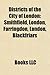 Districts of the City of London: Barbican Estate, Wards of the City of London, Holborn, Guildhall School of Music and Drama
