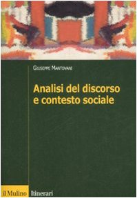 Analisi del discorso e contesto sociale (Perfect Paperback)