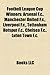 Football League Cup Winners: Arsenal F.C., Manchester United F.C., Liverpool F.C., Tottenham Hotspur F.C., Chelsea F.C., Luton Town F.C.