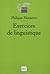 Exercices de linguistique