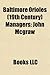 Baltimore Orioles (19th Century) Managers: John McGraw