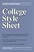 College Style Sheet, 2nd U....