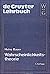Wahrscheinlichkeitstheorie 4., Vollig Uberarbeitete Und Neuge... by Heinz Bauer