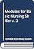 Modules for Basic Nursing Skills by Janice Rider Ellis