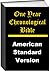 One Year Chronological Bible American Standard Version by Anonymous