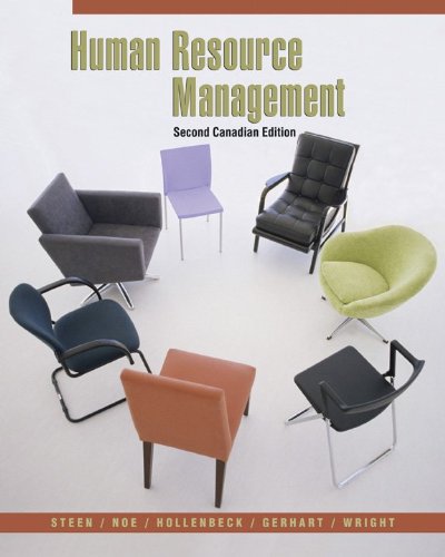 Human Resource Management, Second CDN Edition (Paperback)
