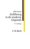 Einführung in die moderne Linguistik. Einführung in die moderne Linguistik.