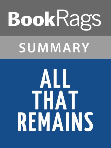 Summary & Study Guide All That Remains by Patricia Cornwell (Kindle Edition)