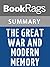 Summary & Study Guide The Great War and Modern Memory by Paul Fussell