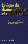 lexique du drame moderne et contemporain lexique du drame moderne et contemporain