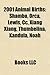 2001 Animal Births: 2001 Racehorse Births, Lava Man, Shambo, Smarty Jones, Ouija Board, Orca, Vbos the Kentuckian, Miss Andretti, Commentator
