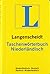 Niederländisch. Taschenwörterbuch. Langenscheidt