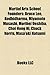 Martial Arts School Founders: Bruce Lee, Bodhidharma, Miyamoto Musashi, Morihei Ueshiba, Choi Hong Hi, Chuck Norris, Masaaki Hatsumi