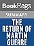 Summary & Study Guide The Return of Martin Guerre by Natalie Zemon Davis