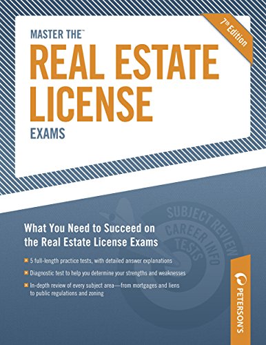 Master the Real Estate License Examinations (Peterson's Master the Real Estate License Exams)