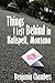 Things I Left Behind in Kalispell, Montana by Benjamin Chambers
