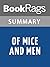 Summary & Study Guide Of Mice and Men by John Steinbeck