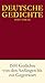 Deutsche Gedichte 1500 Gedi...