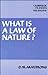 What is a Law of Nature? (Cambridge Studies in Philosophy)