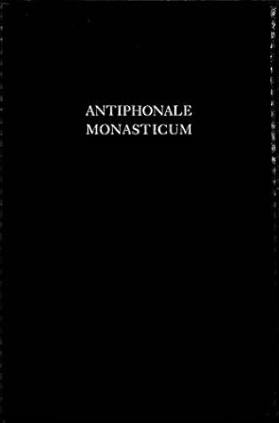Antiphonale Monasticum 3 de Sanctis