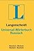 Langenscheidts Universal-Worterbucher: Russisch